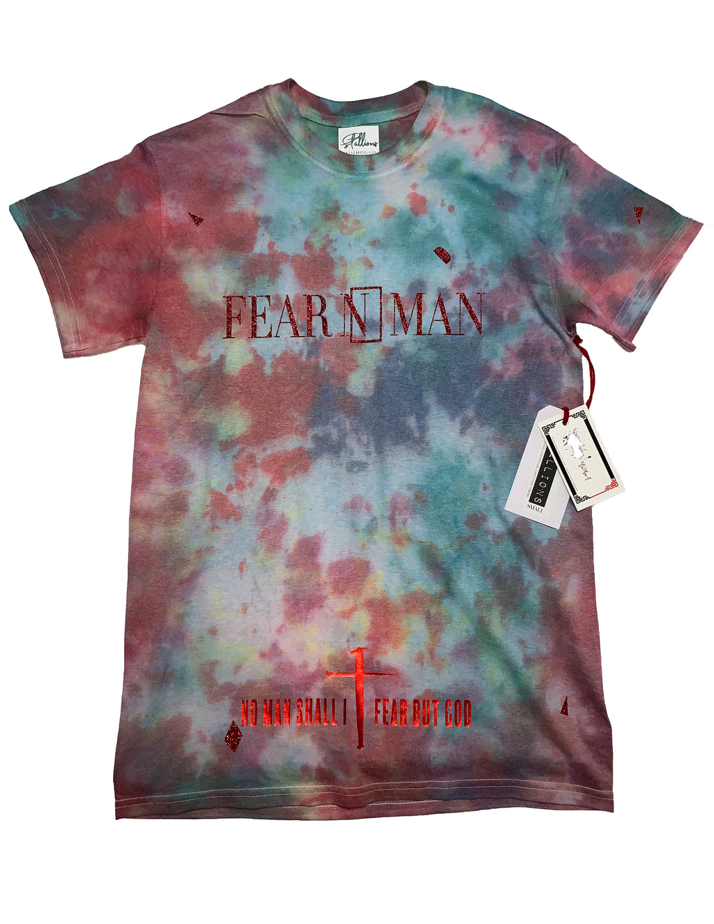 FEAR NO MAN (FNM) TIE-DYE T-SHIRT